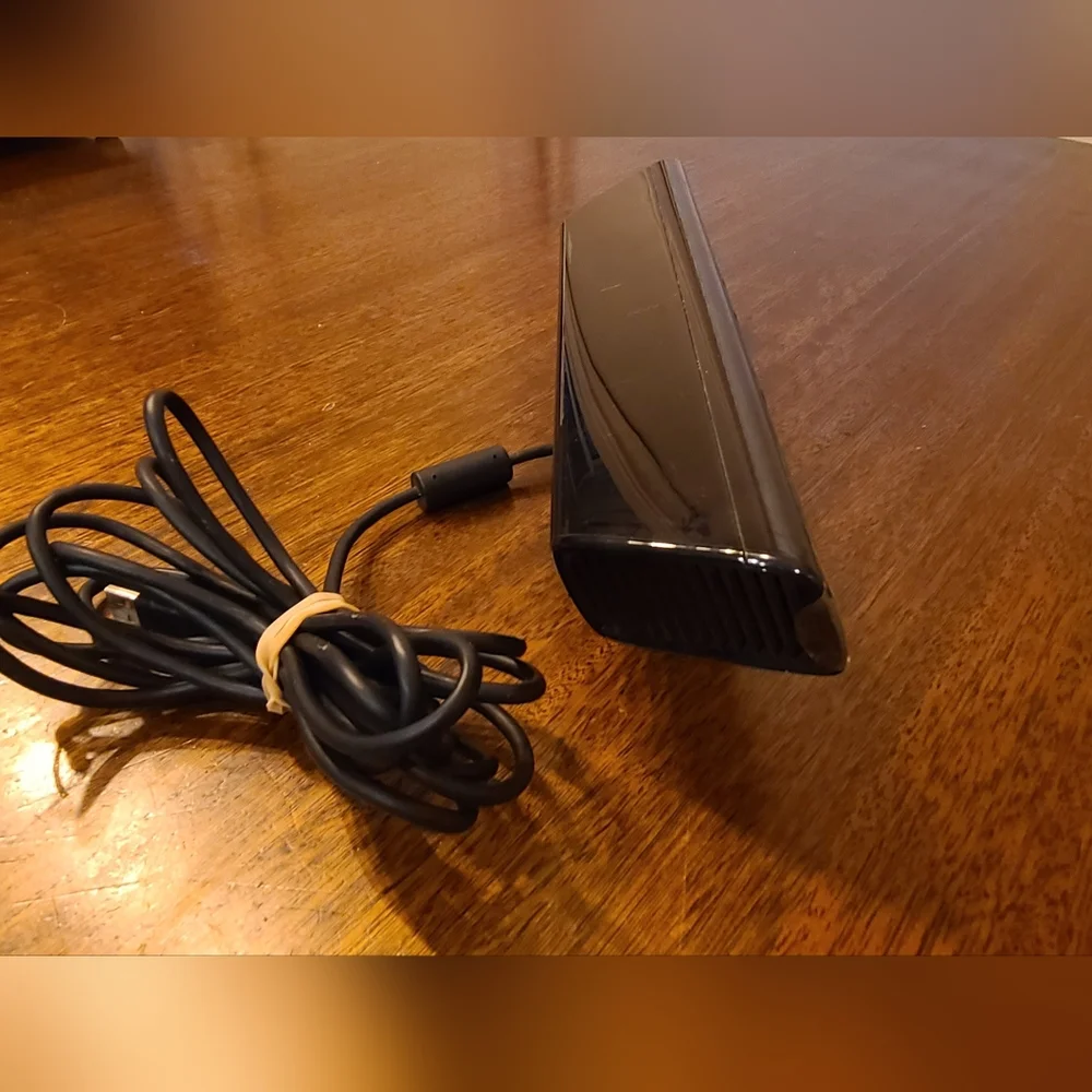 Microsoft Xbox 360 Kinect Connect Black Gaming Sensor Bar Model #1414